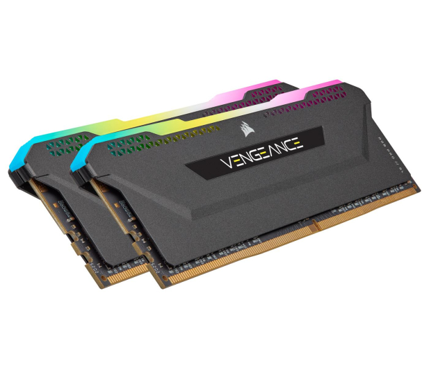 CORSAIR Pamięć DDR4 Vengeance RGB PRO SL 32GB/3200 (2*16GB) czarna CL16 CMH32GX4M2E3200C16 - 624281 - zdjęcie 2